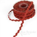 DEJA 7mm Viscose-Rayon Ric Rac Trim, Made in Italy