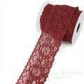 2 1/2" Wide Stretch Sweet Floral Lace, Made in Italy