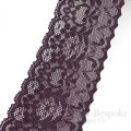 2 1/2" Wide Stretch Sweet Floral Lace, Made in Italy