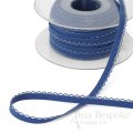 NORAH Narrow Two-Color Picot Edge Elastic, Made in Germany