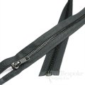 24" Length #5 Open End Zippers with Gunmetal Teeth, Bias Bespoke Brand
