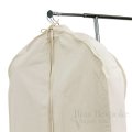 CT3 100% Cotton Canvas Gusseted Garment Bag, Short Length for 4-5 Suits