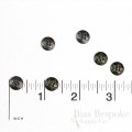 IGGY Metal Star Shirt Buttons, 16 Line
