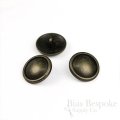 CORDOVA Antique Brass Shank Buttons, Made in Italy