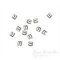 EVA HOOK Silver-Colored Metal Hooks for Lingerie-Making