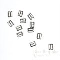 EVA HOOK Silver-Colored Metal Hooks for Lingerie-Making