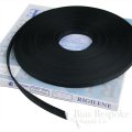 1/2" Wide High Density Black & White Rigilene Sew-Through Polyester Boning