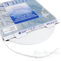 1/4" Wide High Density Black & White Rigilene Sew-Through Polyester Boning