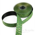 STEM Three-Color Fern-Painted Satin Ribbon, 1" Width