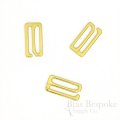 Gold Colored Metal Hooks for Lingerie-Making