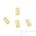 Gold Colored Metal Hooks for Lingerie-Making