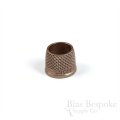LOCKE Bronze Open End Tailor's Thimbles, Made in New Zealand