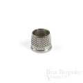 LOCKE Nickel-Plated Bronze Open End Tailor's Thimbles, Made in New Zealand