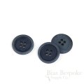 LUCA Classic Matte Soldier Blue Corozo Suit Buttons, Made in Italy