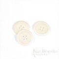 LUCA Classic Matte Undyed Corozo Suit Buttons, Made in Italy