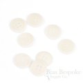LUCA Classic Matte Undyed Corozo Suit Buttons, Made in Italy