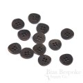 EMMETT Simple 20 Line Corozo Shirt Buttons, Made in Italy