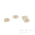 EMMETT Simple 20 Line Corozo Shirt Buttons, Made in Italy