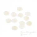 EMMETT Simple 20 Line Corozo Shirt Buttons, Made in Italy