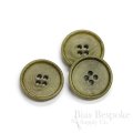 CULLEN Refined Olive Green Corozo Buttons, Made in Italy