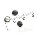 Antique Silver Sailing Ship Buttons, Made in France
