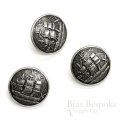 Antique Silver Sailing Ship Buttons, Made in France