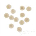 EMMETT Simple 18 Line Corozo Shirt Buttons, Made in Italy