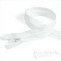 22" Length #5 Open End Zippers with Plastic Teeth, Bias Bespoke Brand
