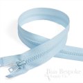 22" Length #5 Open End Zippers with Plastic Teeth, Bias Bespoke Brand