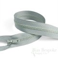 18" Length #5 Open End Zippers with Plastic Teeth, Bias Bespoke Brand