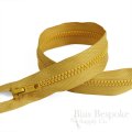 18" Length #5 Open End Zippers with Plastic Teeth, Bias Bespoke Brand