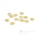 EMMETT Simple 18 Line Corozo Shirt Buttons, Made in Italy