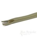 11" Pants Zipper with Gold Metal Teeth, Bias Bespoke Brand