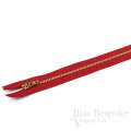11" Pants Zipper with Gold Metal Teeth, Bias Bespoke Brand