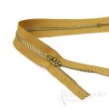 11" Pants Zipper with Gold Metal Teeth, Bias Bespoke Brand