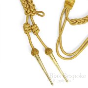 KENDRICK Mylar Braided Aiguillette with Mesh & Metal Tips